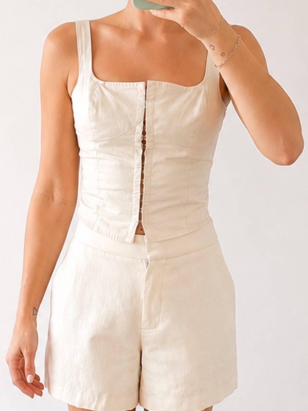 Isalis corset bustier tank